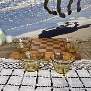 4 Fortecrisa Mexico Yellow Bakeware Set for Kitchen